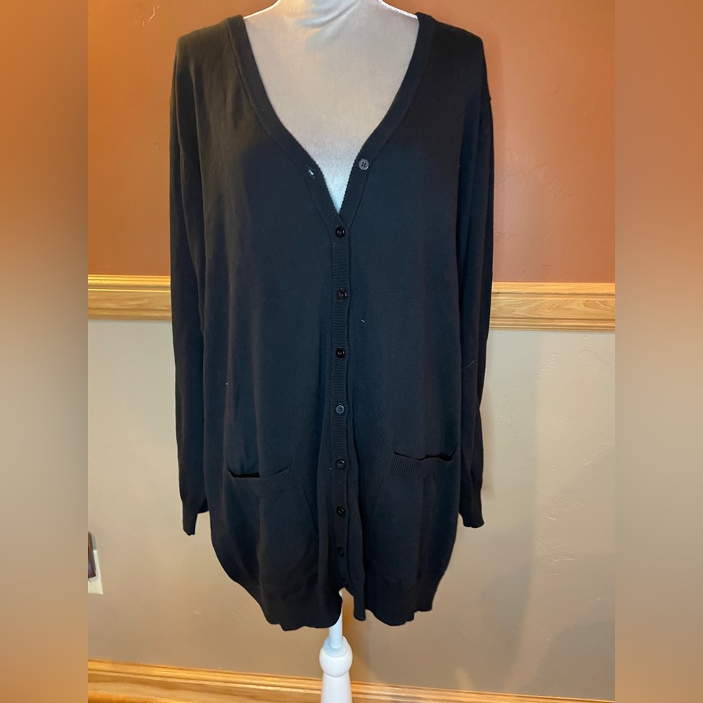 Ellos Black Women's Cardigan